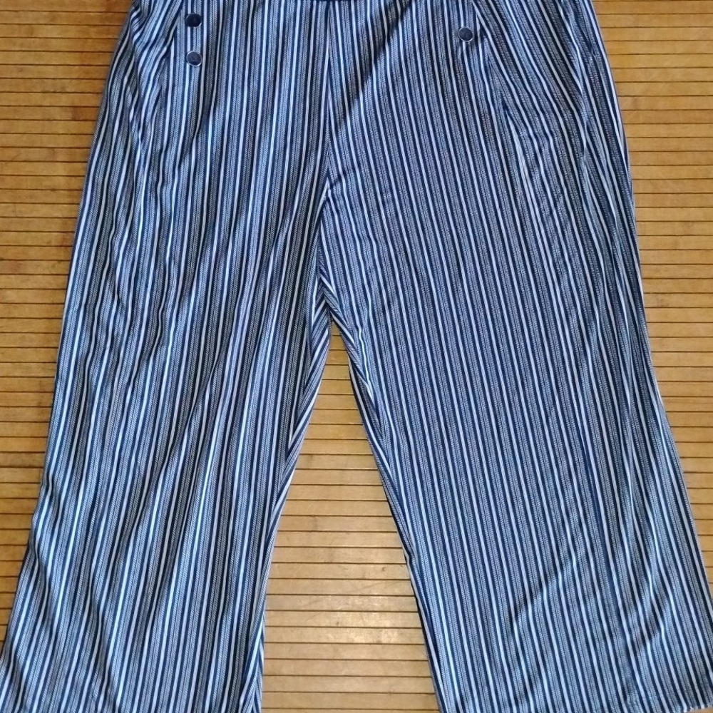 Robert Louis Blue Relaxed Fit Pants
